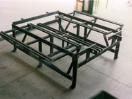 Basamento macchina per automazione