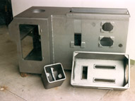 Basamento macchina per motori